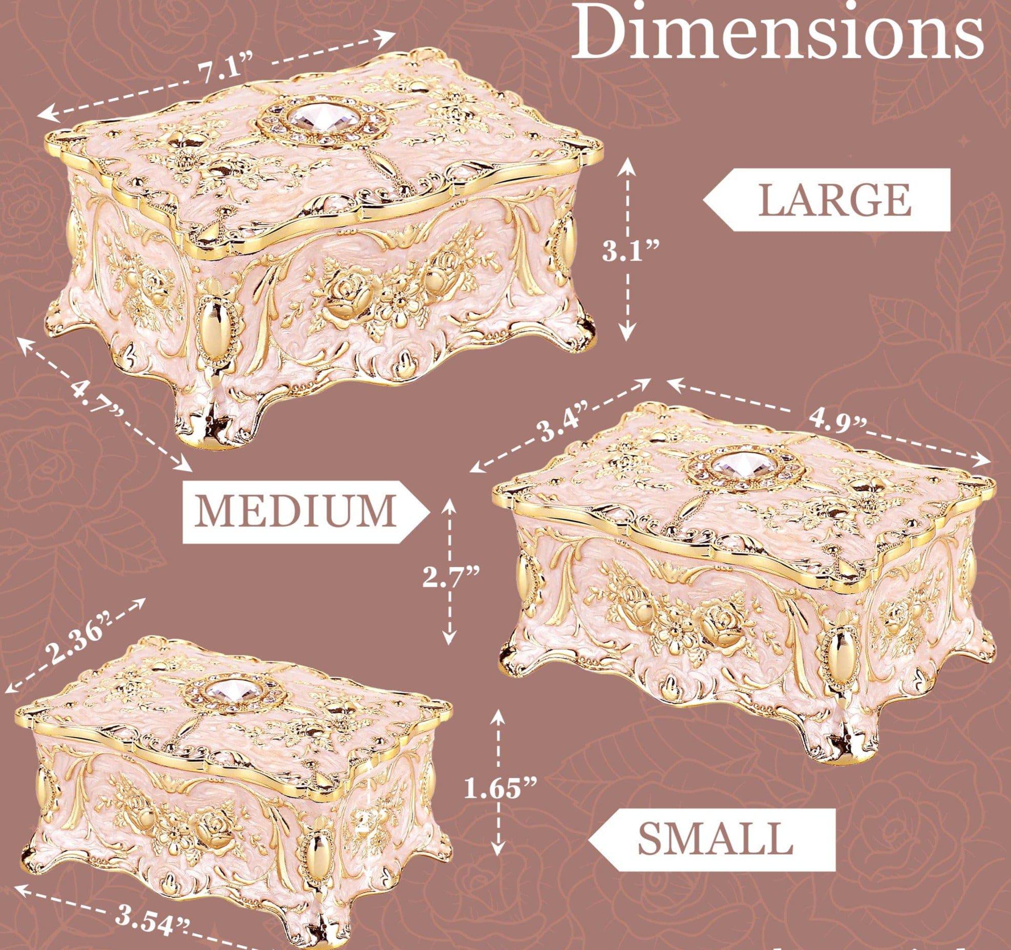 Jewelry Boxes Crown Heritage Collectibles
