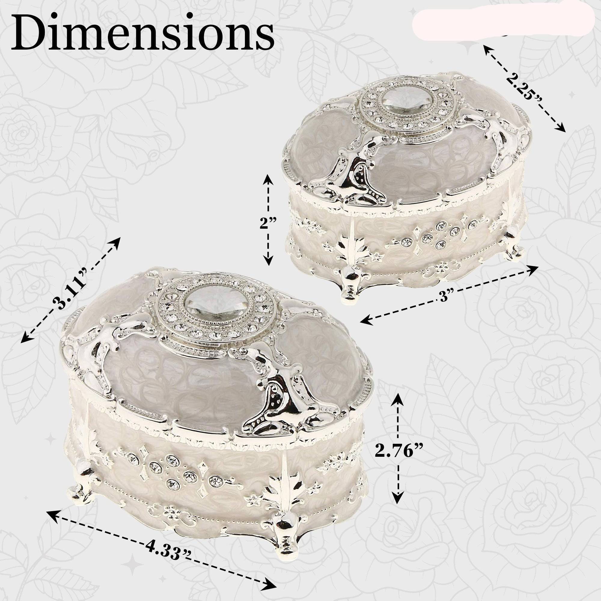 Jewelry Boxes Crown Heritage Collectibles