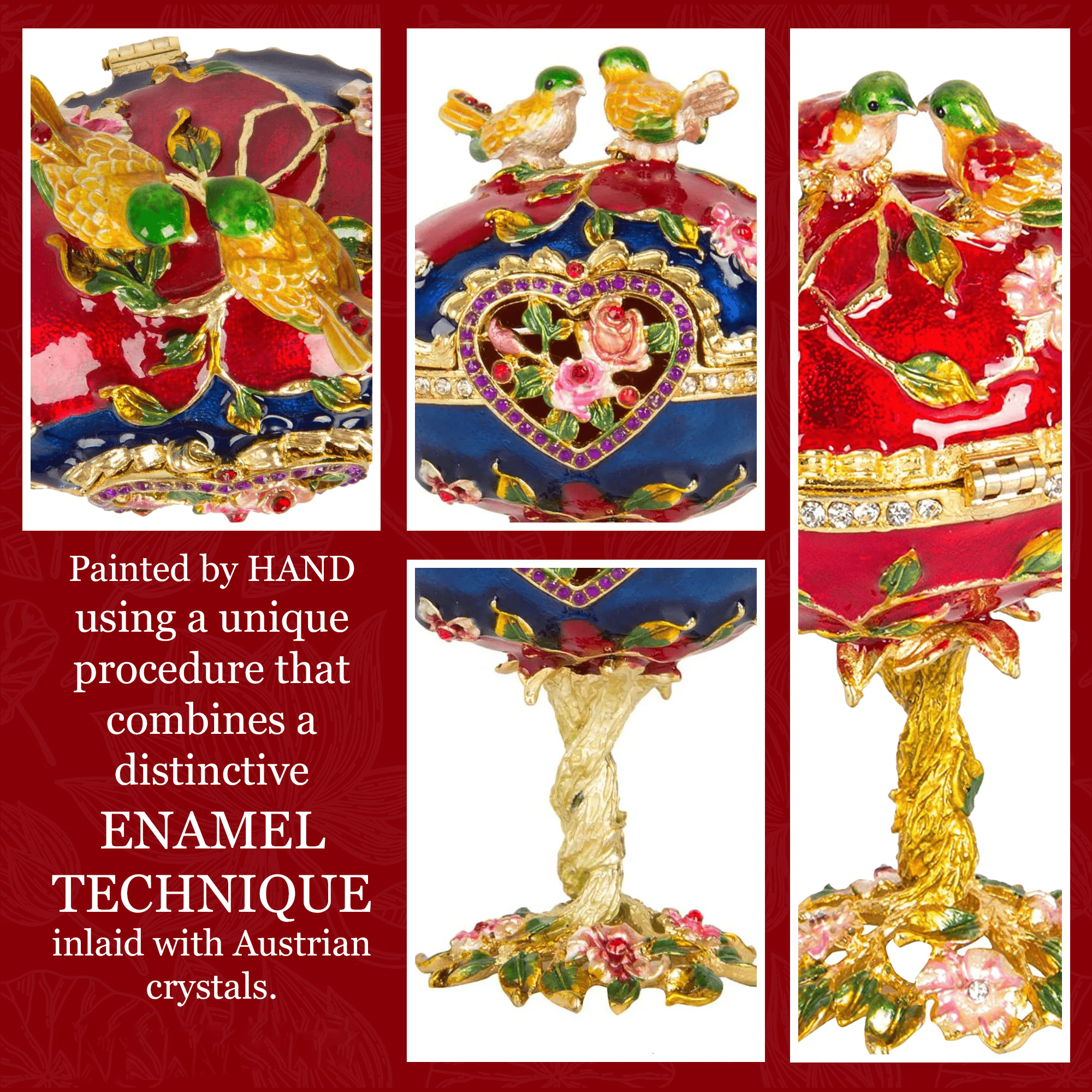 Jewelry Boxes Crown Heritage Collectibles