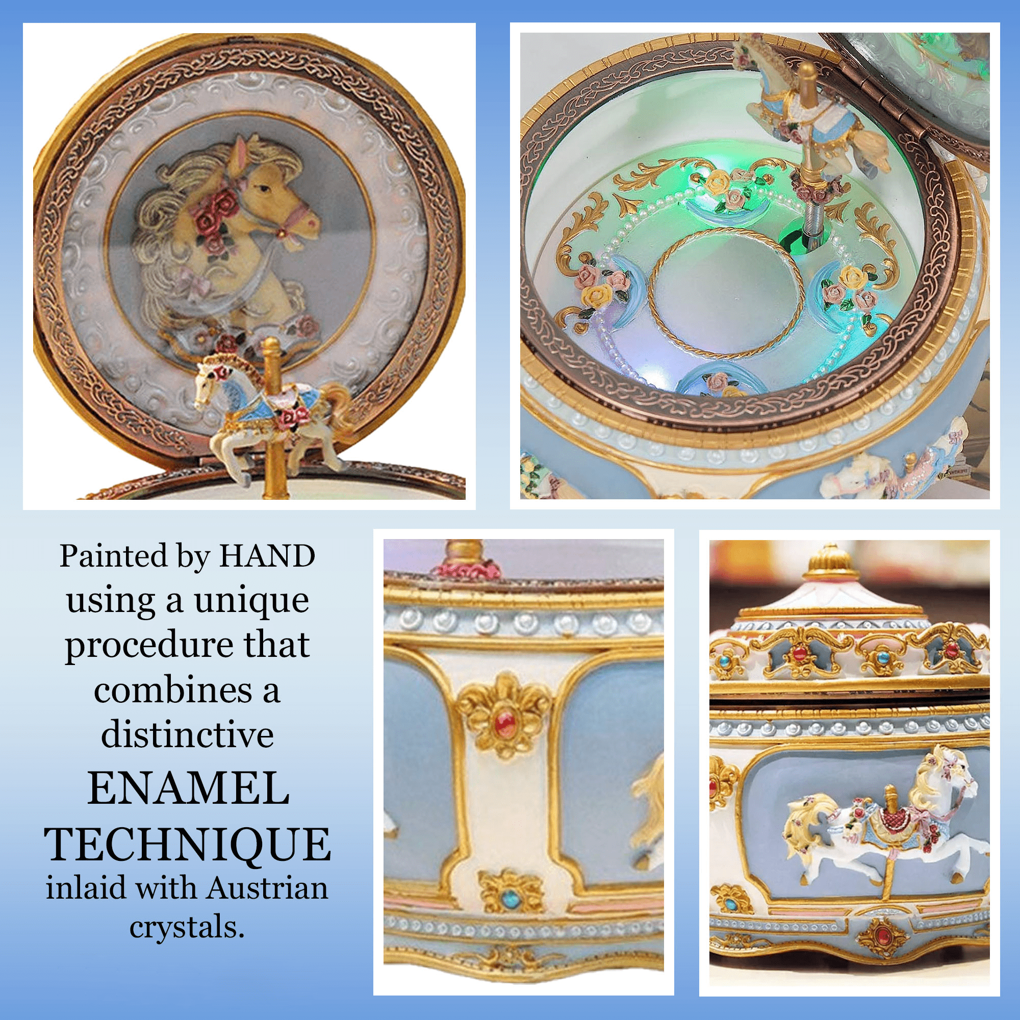 Music Boxes Crown Heritage Collectibles