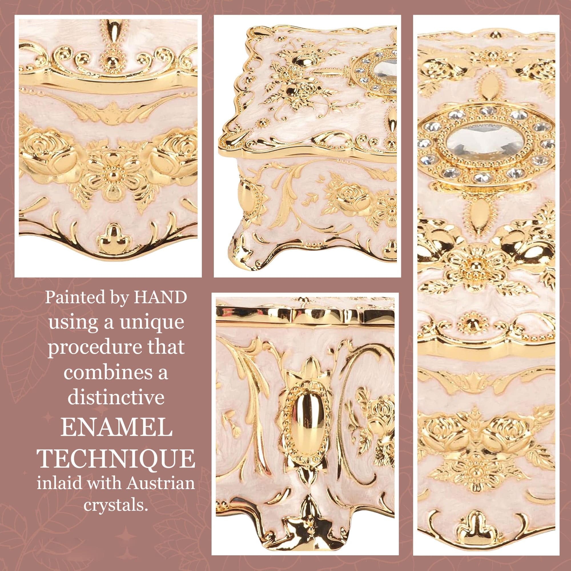 Jewelry Boxes Crown Heritage Collectibles
