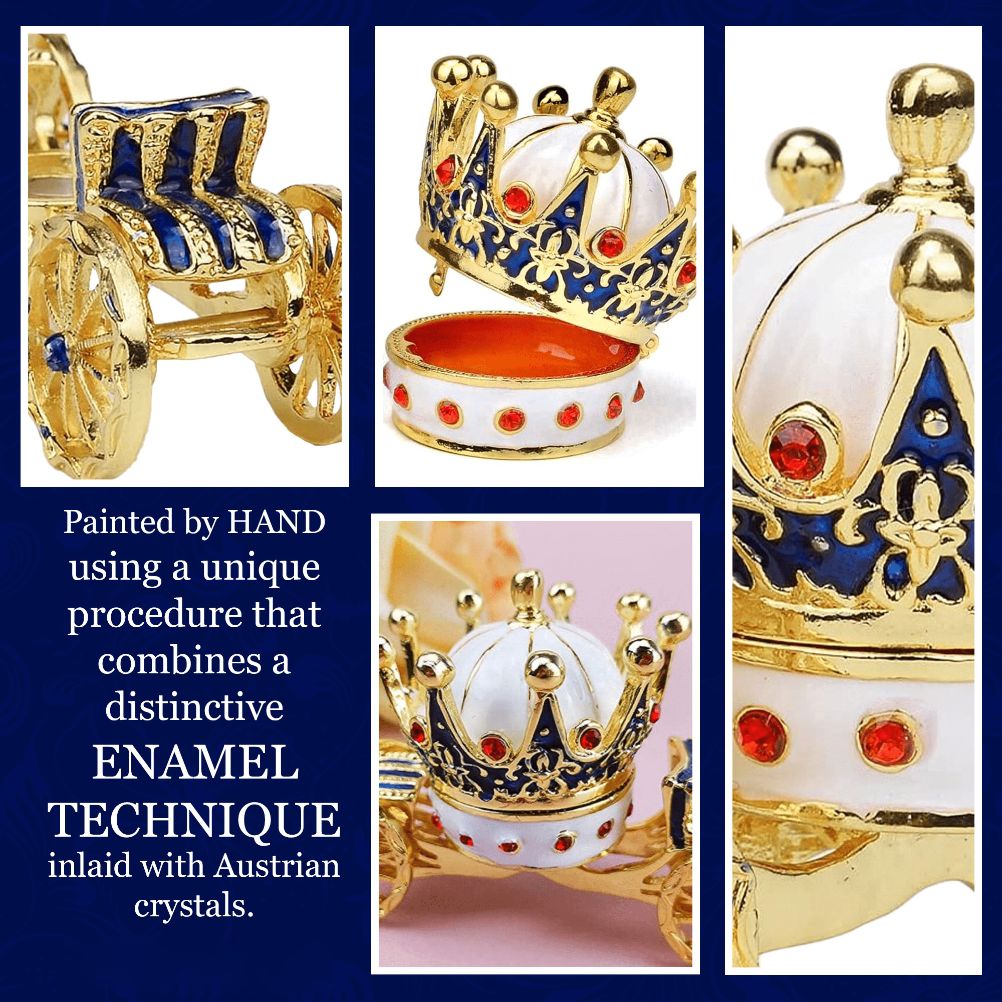 Jewelry Boxes Crown Heritage Collectibles