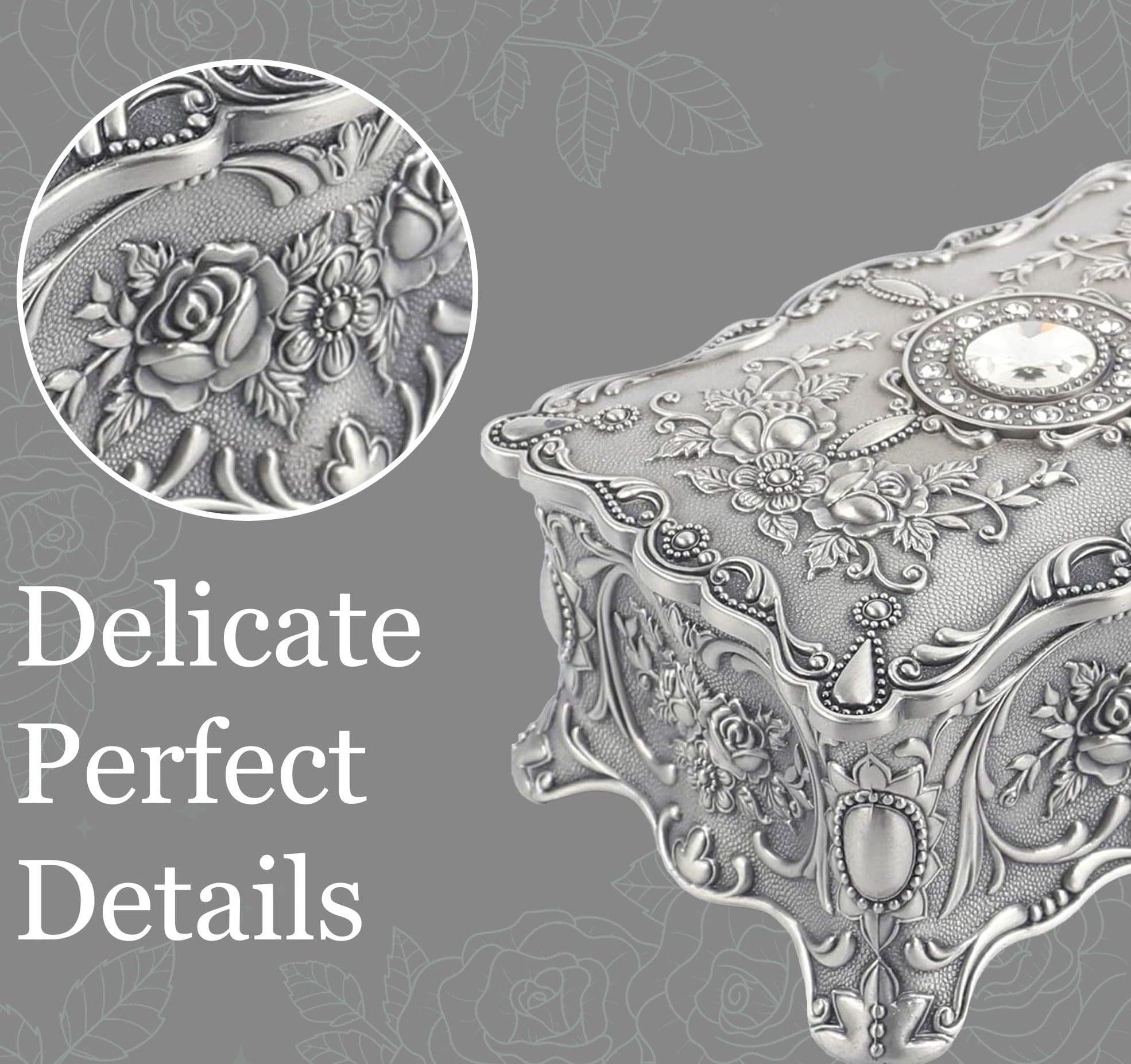 Jewelry Boxes Crown Heritage Collectibles