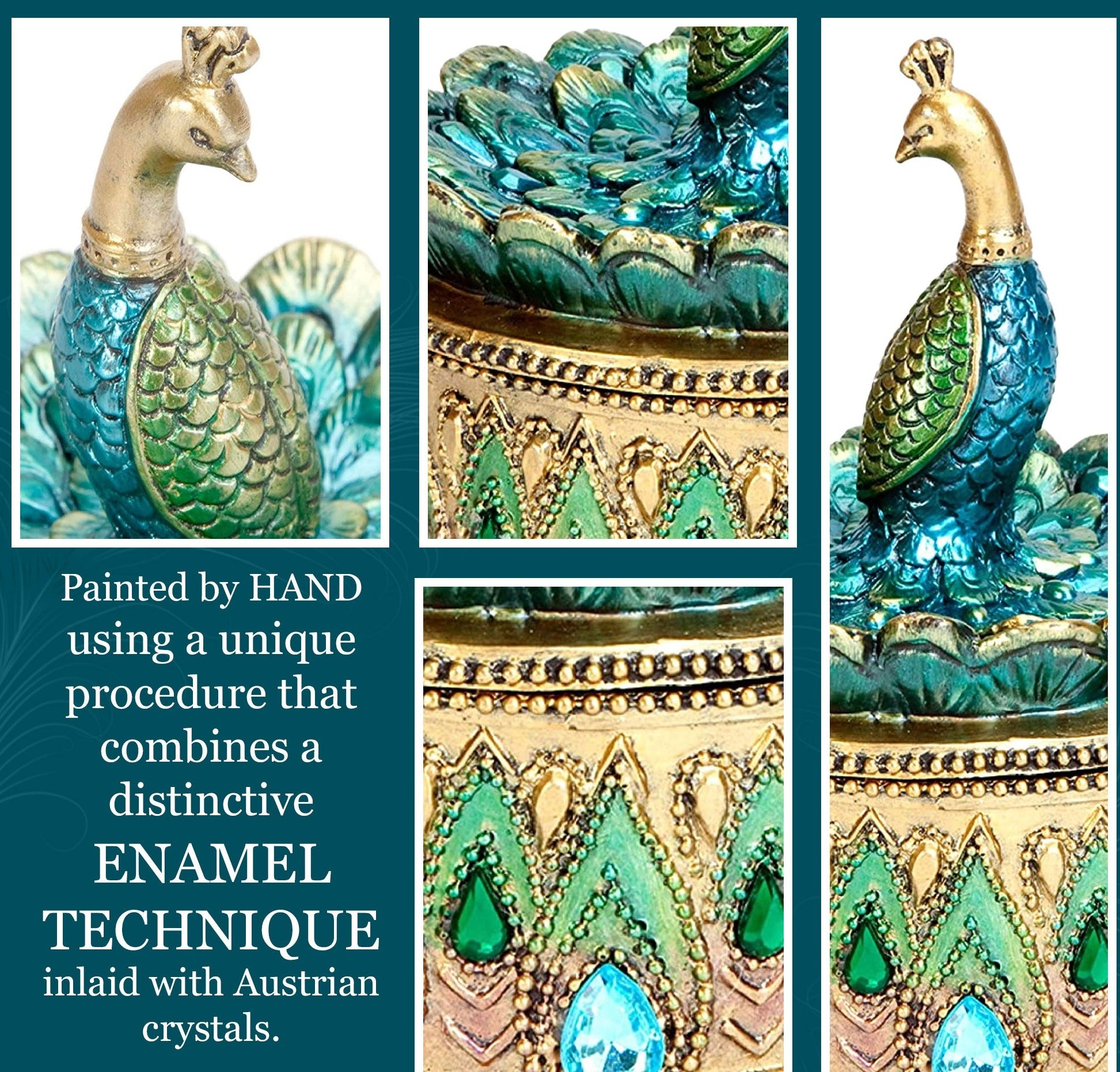 Jewelry Boxes Crown Heritage Collectibles