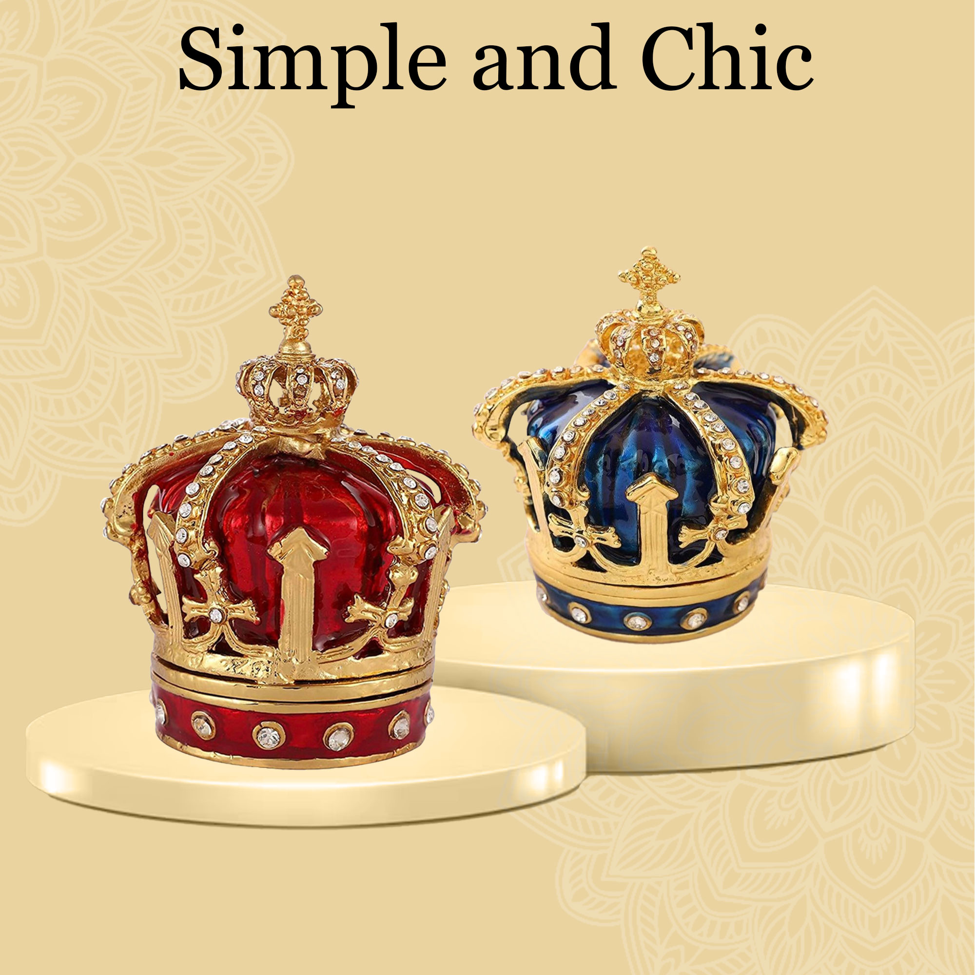 Jewelry Boxes Crown Heritage Collectibles