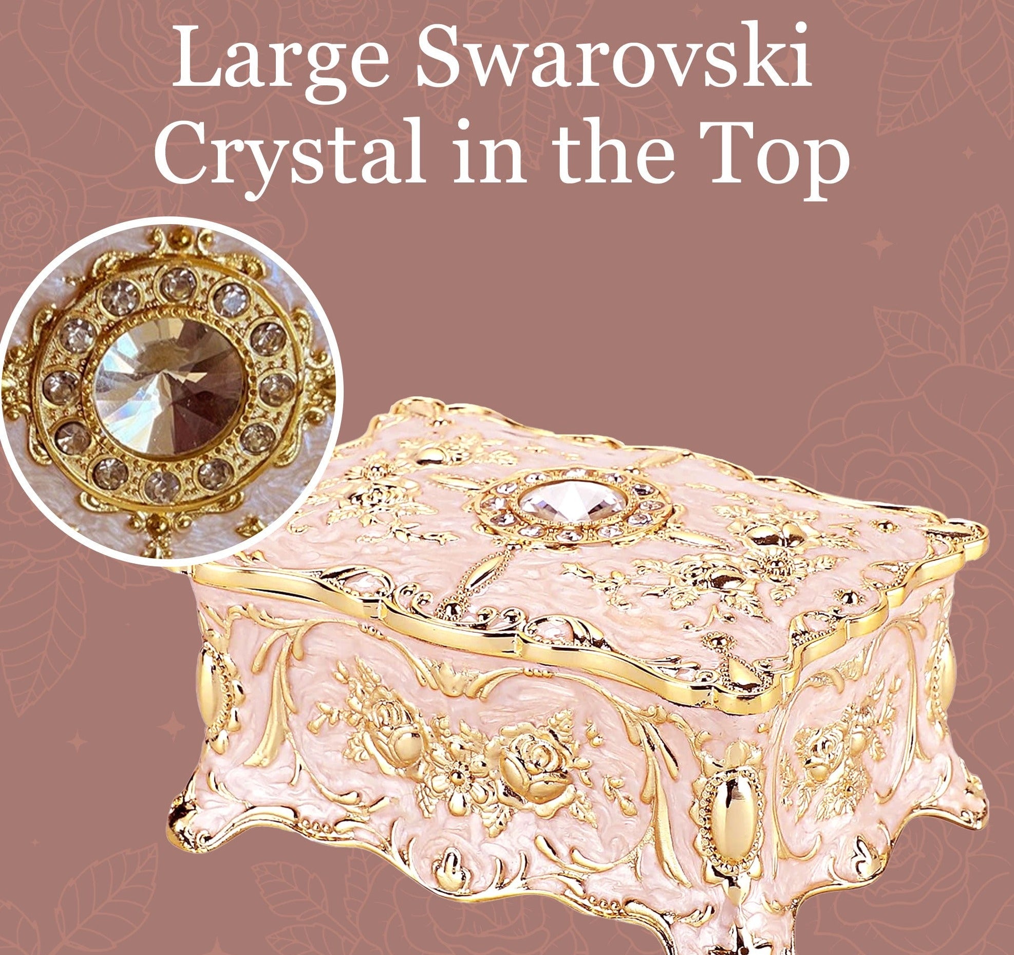 Jewelry Boxes Crown Heritage Collectibles