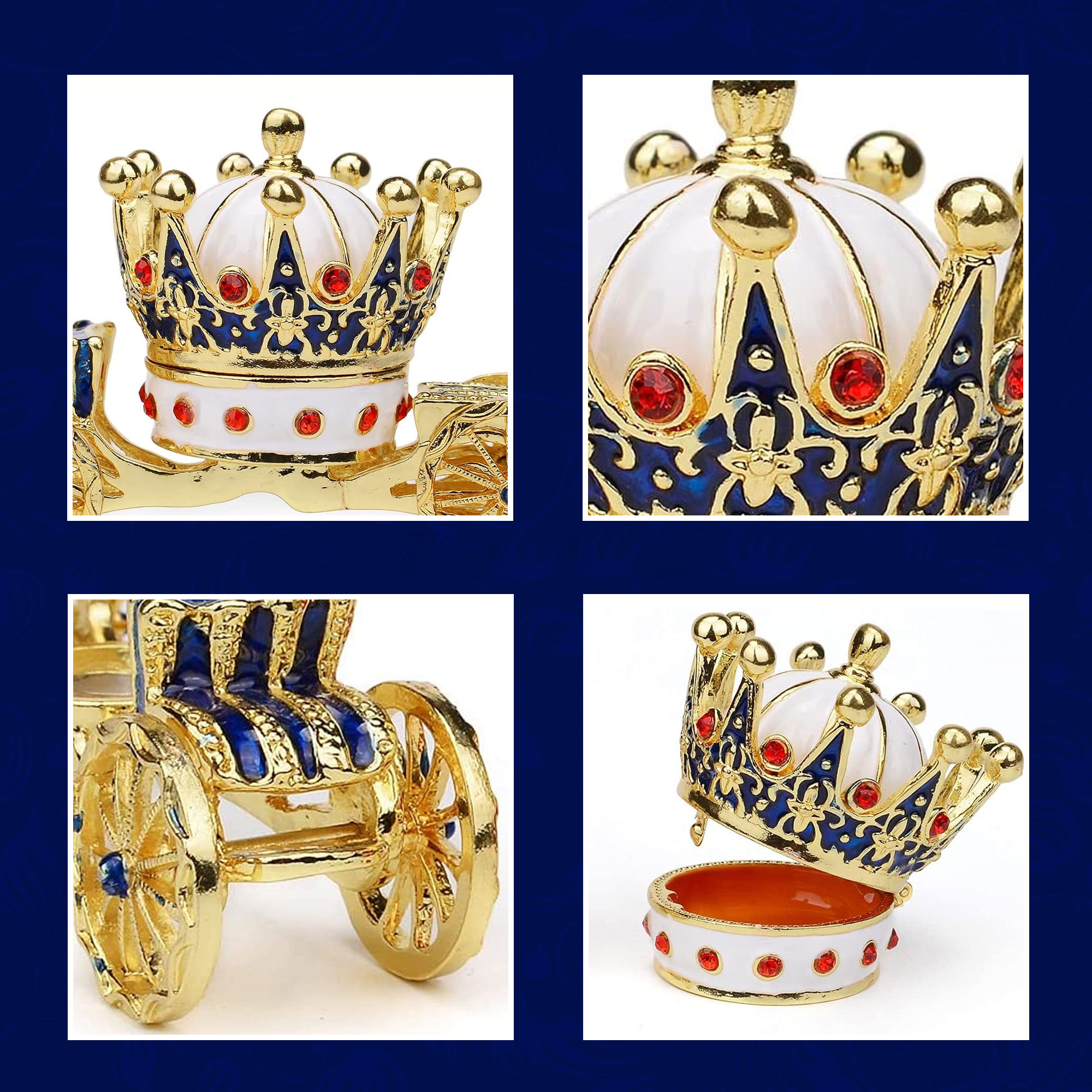 Jewelry Boxes Crown Heritage Collectibles