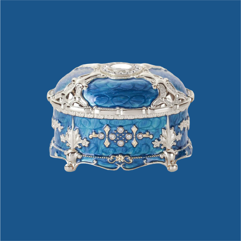 Oval Jewelry Boxes