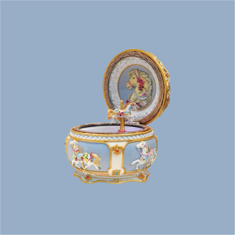 Faberge Musical Carousels